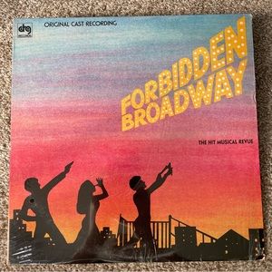 Forbidden Broadway- Original Cast Recording- Vinyl Record